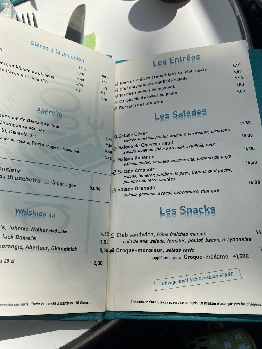 Menu Cafe Restaurant L’Arrosoir-10