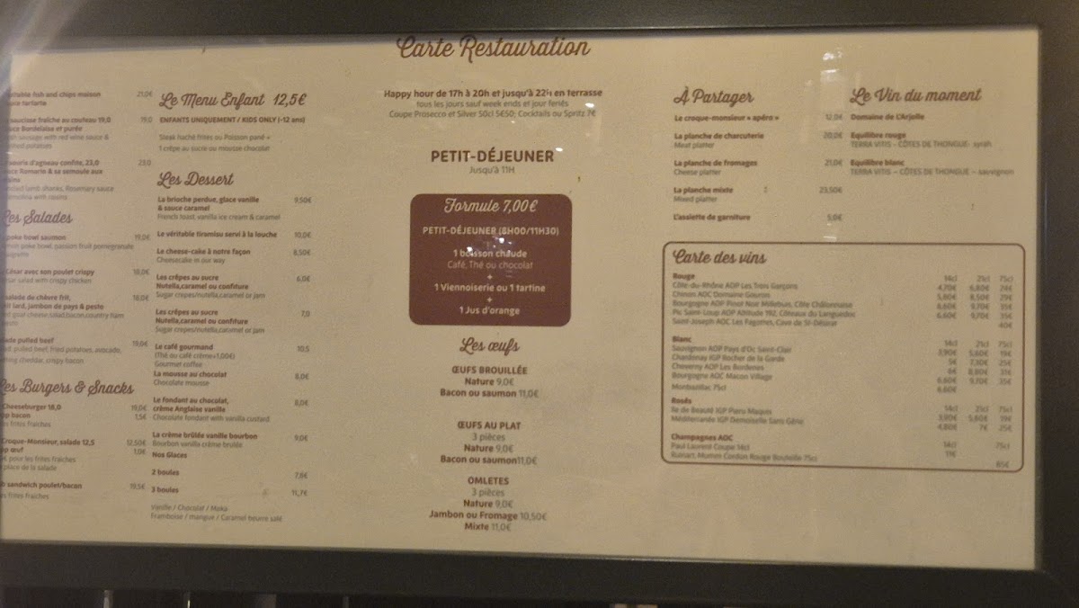 Menu Cafe Restaurant L’Arrosoir-5