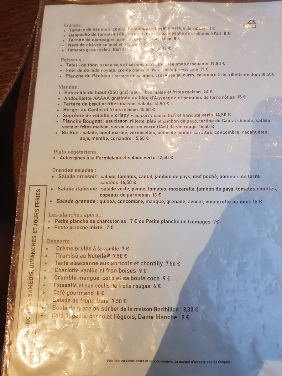 Menu Cafe Restaurant L’Arrosoir-8